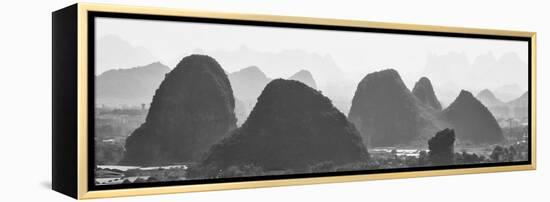 China 10MKm2 Collection - Guilin National Park at Sunset-Philippe Hugonnard-Framed Premier Image Canvas