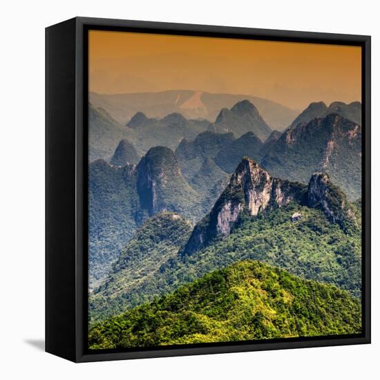 China 10MKm2 Collection - Guilin National Park at Sunset-Philippe Hugonnard-Framed Premier Image Canvas