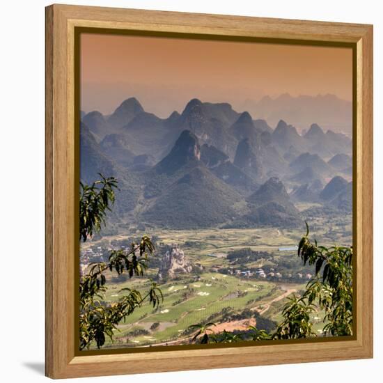 China 10MKm2 Collection - Guilin National Park at Sunset-Philippe Hugonnard-Framed Premier Image Canvas