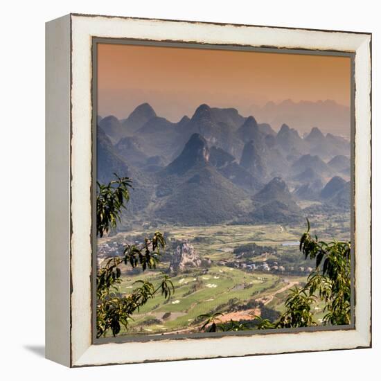 China 10MKm2 Collection - Guilin National Park at Sunset-Philippe Hugonnard-Framed Premier Image Canvas