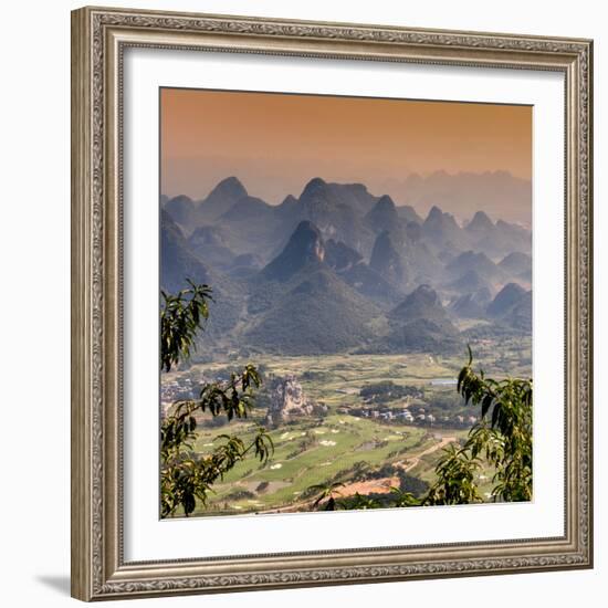 China 10MKm2 Collection - Guilin National Park at Sunset-Philippe Hugonnard-Framed Photographic Print