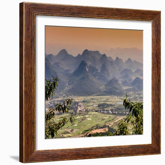 China 10MKm2 Collection - Guilin National Park at Sunset-Philippe Hugonnard-Framed Photographic Print