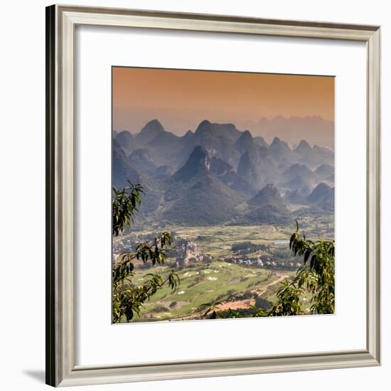 China 10MKm2 Collection - Guilin National Park at Sunset-Philippe Hugonnard-Framed Photographic Print