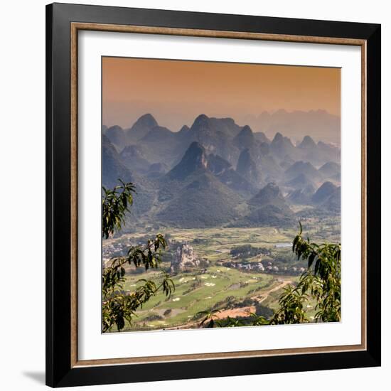 China 10MKm2 Collection - Guilin National Park at Sunset-Philippe Hugonnard-Framed Photographic Print