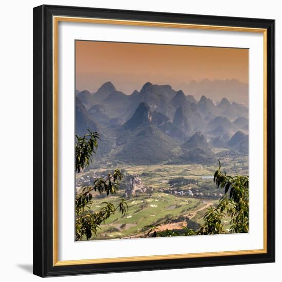 China 10MKm2 Collection - Guilin National Park at Sunset-Philippe Hugonnard-Framed Photographic Print