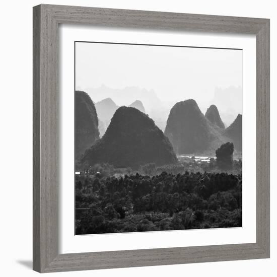 China 10MKm2 Collection - Guilin National Park at Sunset-Philippe Hugonnard-Framed Photographic Print