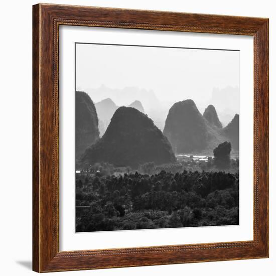 China 10MKm2 Collection - Guilin National Park at Sunset-Philippe Hugonnard-Framed Photographic Print