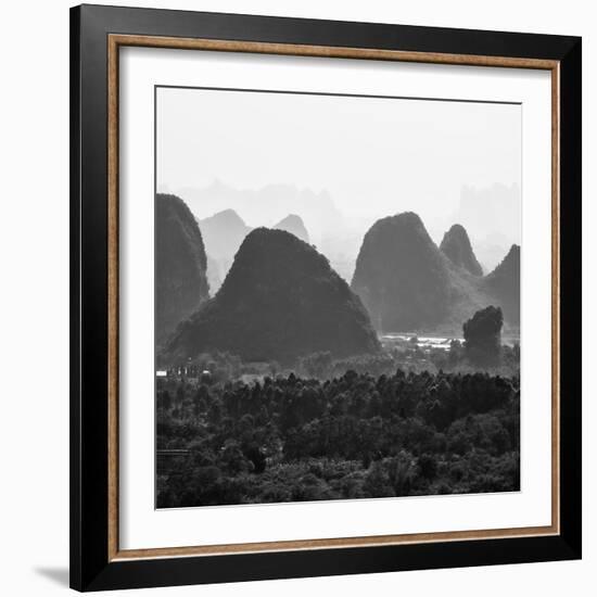 China 10MKm2 Collection - Guilin National Park at Sunset-Philippe Hugonnard-Framed Photographic Print