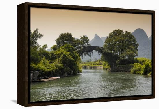 China 10MKm2 Collection - Guilin Yangshuo Bridge-Philippe Hugonnard-Framed Premier Image Canvas