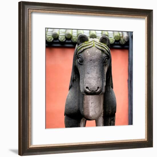 China 10MKm2 Collection - Horse Statue-Philippe Hugonnard-Framed Photographic Print