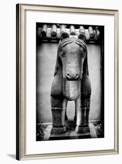 China 10MKm2 Collection - Horse Statue-Philippe Hugonnard-Framed Photographic Print