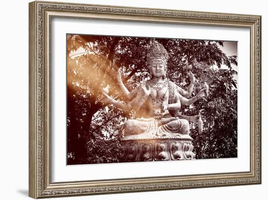 China 10MKm2 Collection - Instants Of Series - Buddha-Philippe Hugonnard-Framed Photographic Print