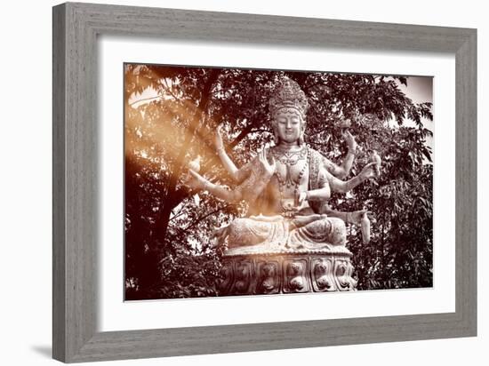 China 10MKm2 Collection - Instants Of Series - Buddha-Philippe Hugonnard-Framed Photographic Print