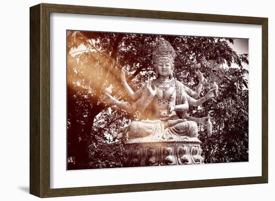 China 10MKm2 Collection - Instants Of Series - Buddha-Philippe Hugonnard-Framed Photographic Print