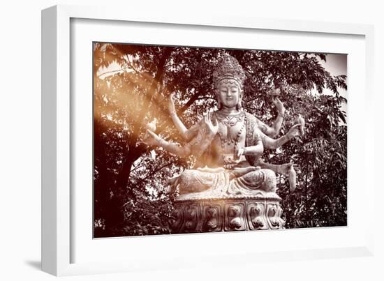 China 10MKm2 Collection - Instants Of Series - Buddha-Philippe Hugonnard-Framed Photographic Print