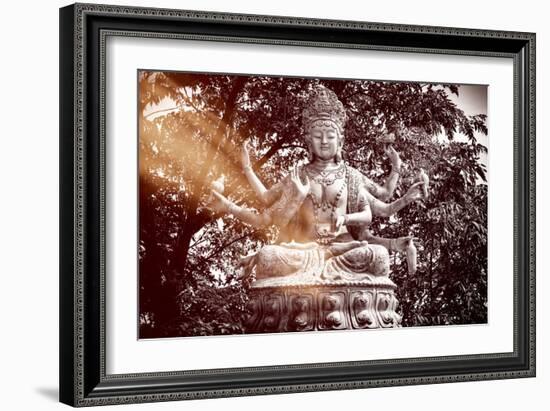 China 10MKm2 Collection - Instants Of Series - Buddha-Philippe Hugonnard-Framed Photographic Print