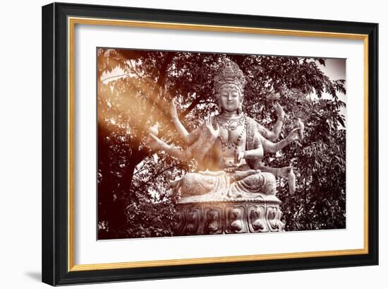 China 10MKm2 Collection - Instants Of Series - Buddha-Philippe Hugonnard-Framed Photographic Print