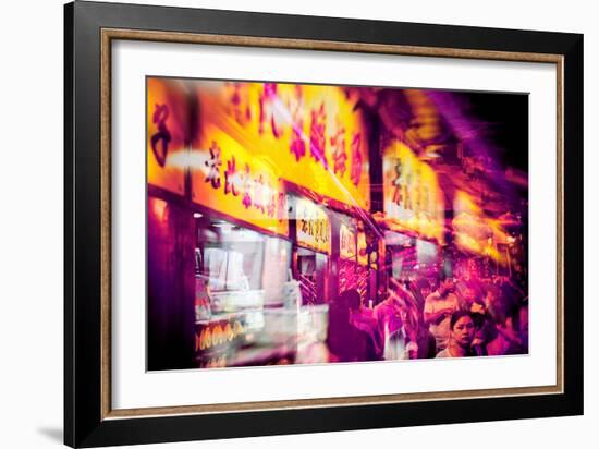 China 10MKm2 Collection - Instants Of Series - Lifestyle FoodMarket-Philippe Hugonnard-Framed Photographic Print