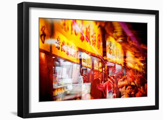 China 10MKm2 Collection - Instants Of Series - Lifestyle FoodMarket-Philippe Hugonnard-Framed Photographic Print