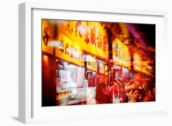 China 10MKm2 Collection - Instants Of Series - Lifestyle FoodMarket-Philippe Hugonnard-Framed Photographic Print