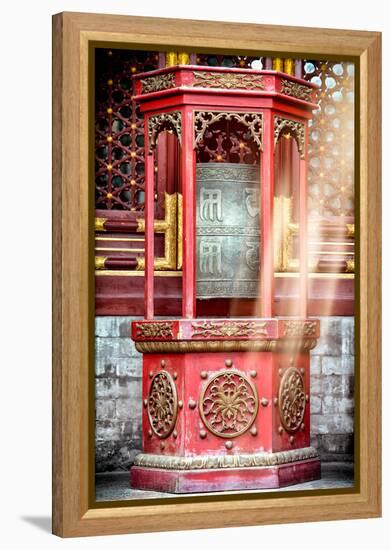 China 10MKm2 Collection - Instants Of Series - Prayer Wheel-Philippe Hugonnard-Framed Premier Image Canvas