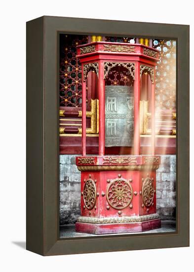 China 10MKm2 Collection - Instants Of Series - Prayer Wheel-Philippe Hugonnard-Framed Premier Image Canvas