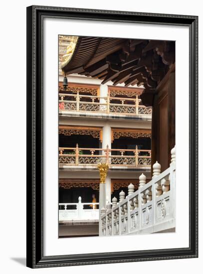 China 10MKm2 Collection - Jing An Temple - Shanghai-Philippe Hugonnard-Framed Photographic Print