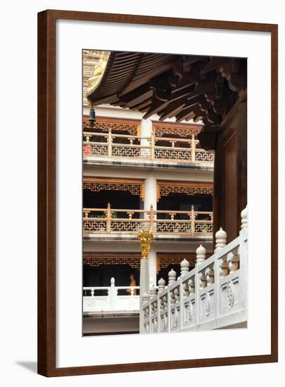 China 10MKm2 Collection - Jing An Temple - Shanghai-Philippe Hugonnard-Framed Photographic Print