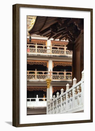 China 10MKm2 Collection - Jing An Temple - Shanghai-Philippe Hugonnard-Framed Photographic Print