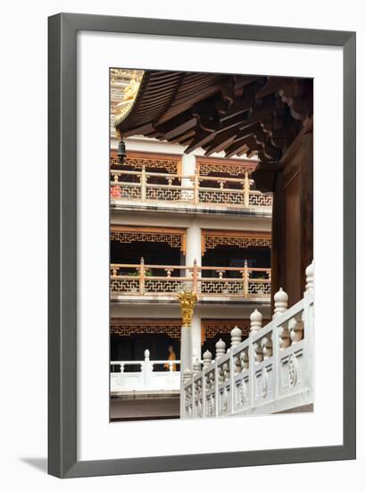 China 10MKm2 Collection - Jing An Temple - Shanghai-Philippe Hugonnard-Framed Photographic Print