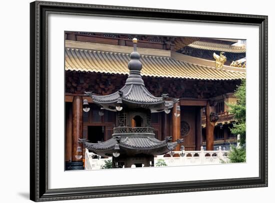 China 10MKm2 Collection - Jing An Temple - Shanghai-Philippe Hugonnard-Framed Photographic Print