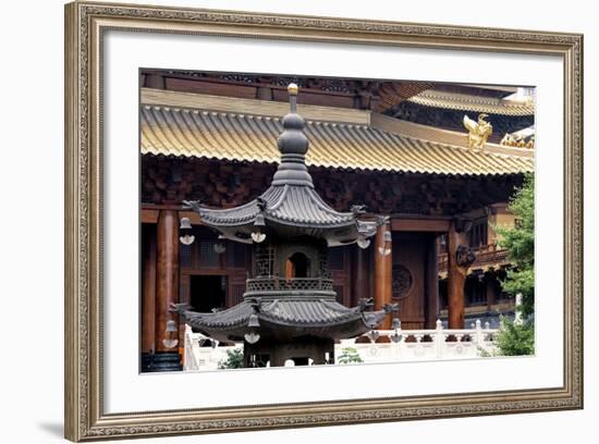 China 10MKm2 Collection - Jing An Temple - Shanghai-Philippe Hugonnard-Framed Photographic Print