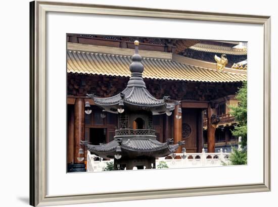 China 10MKm2 Collection - Jing An Temple - Shanghai-Philippe Hugonnard-Framed Photographic Print