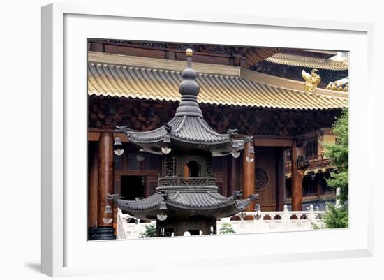 China 10MKm2 Collection - Jing An Temple - Shanghai-Philippe Hugonnard-Framed Photographic Print