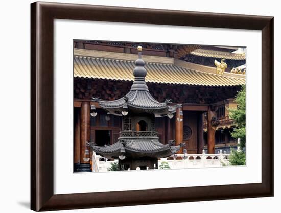 China 10MKm2 Collection - Jing An Temple - Shanghai-Philippe Hugonnard-Framed Photographic Print