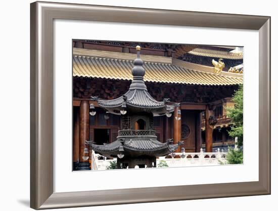 China 10MKm2 Collection - Jing An Temple - Shanghai-Philippe Hugonnard-Framed Photographic Print