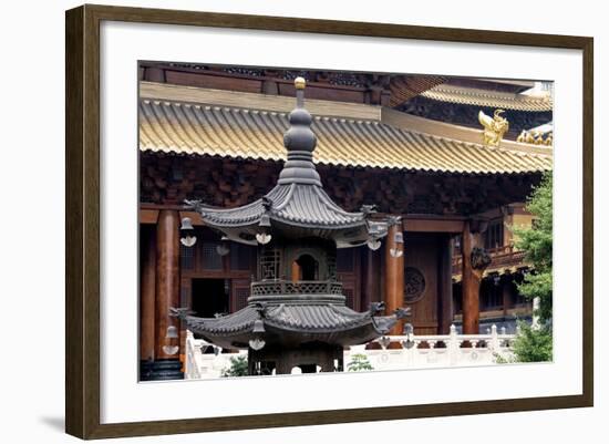 China 10MKm2 Collection - Jing An Temple - Shanghai-Philippe Hugonnard-Framed Photographic Print