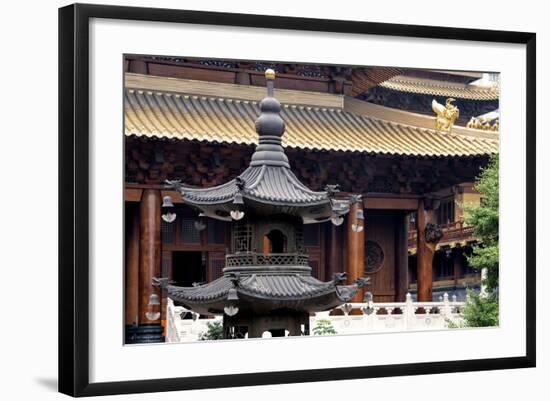 China 10MKm2 Collection - Jing An Temple - Shanghai-Philippe Hugonnard-Framed Photographic Print