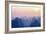 China 10MKm2 Collection - Karst Mountains at Pastel Sunset - Yangshuo-Philippe Hugonnard-Framed Photographic Print