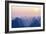 China 10MKm2 Collection - Karst Mountains at Pastel Sunset - Yangshuo-Philippe Hugonnard-Framed Photographic Print