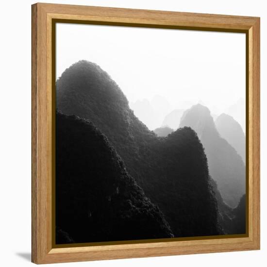 China 10MKm2 Collection - Karst Mountains at Sunset - Yangshuo-Philippe Hugonnard-Framed Premier Image Canvas