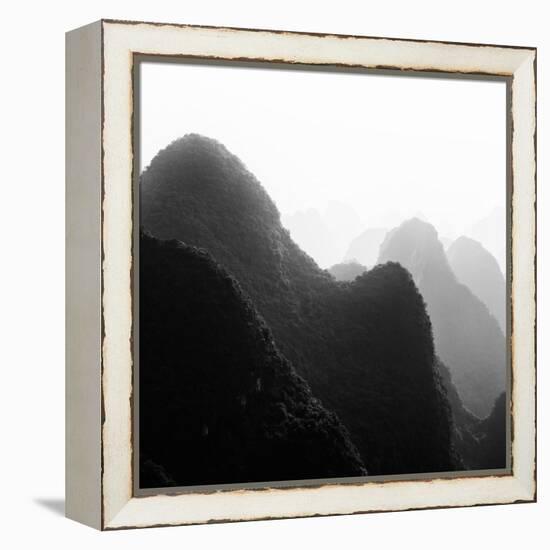 China 10MKm2 Collection - Karst Mountains at Sunset - Yangshuo-Philippe Hugonnard-Framed Premier Image Canvas