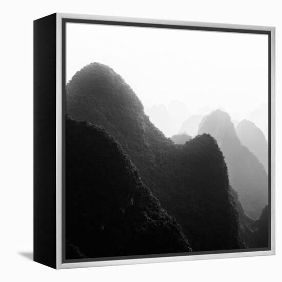 China 10MKm2 Collection - Karst Mountains at Sunset - Yangshuo-Philippe Hugonnard-Framed Premier Image Canvas