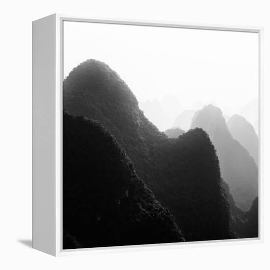 China 10MKm2 Collection - Karst Mountains at Sunset - Yangshuo-Philippe Hugonnard-Framed Premier Image Canvas