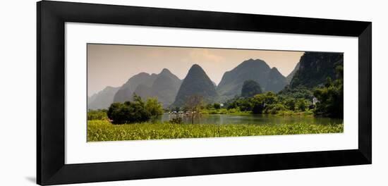 China 10MKm2 Collection - Karst Moutains in Yangshuo-Philippe Hugonnard-Framed Photographic Print