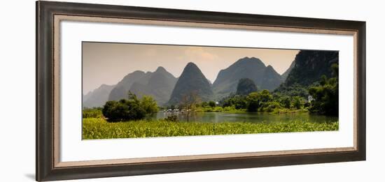 China 10MKm2 Collection - Karst Moutains in Yangshuo-Philippe Hugonnard-Framed Photographic Print