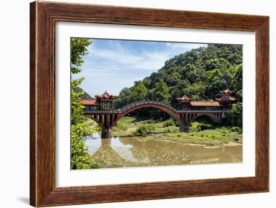 China 10MKm2 Collection - Leshan Giant Buddha Bridge-Philippe Hugonnard-Framed Photographic Print