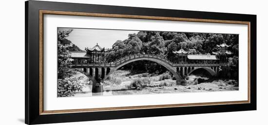 China 10MKm2 Collection - Leshan Giant Buddha Bridge-Philippe Hugonnard-Framed Photographic Print