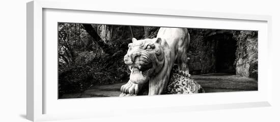 China 10MKm2 Collection - Lion - Buddhist Sculpture-Philippe Hugonnard-Framed Photographic Print