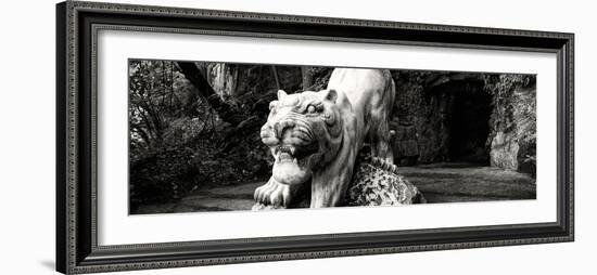 China 10MKm2 Collection - Lion - Buddhist Sculpture-Philippe Hugonnard-Framed Photographic Print